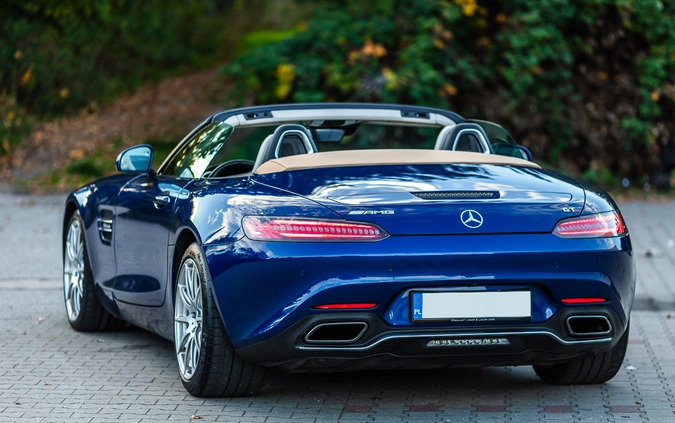 Mercedes-Benz AMG GT cena 525500 przebieg: 54123, rok produkcji 2017 z Gniezno małe 704